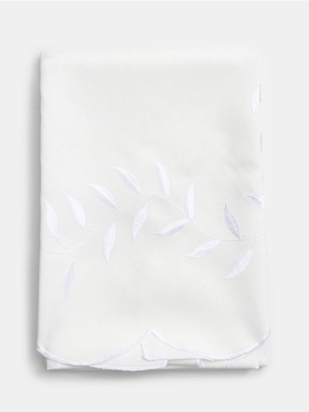 Sinsay - Obrusový behúň s vyšívaným motívom listov - krémová