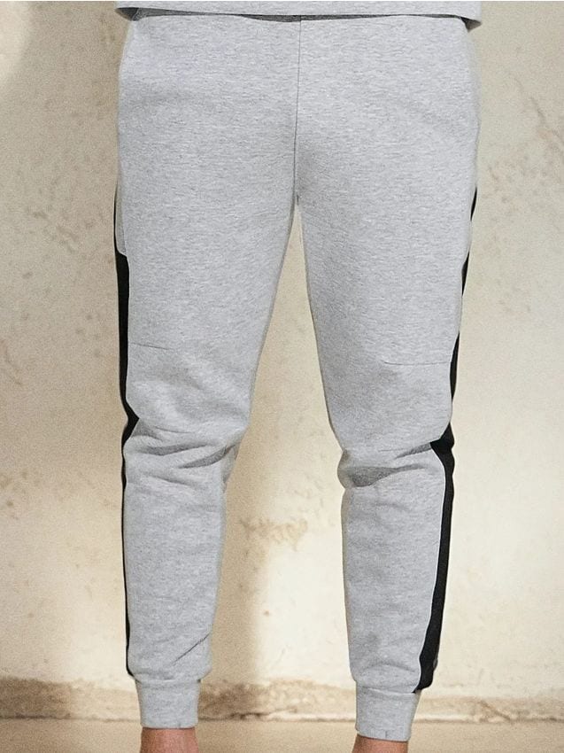 Sinsay - Pantaloni jogger Active - gri deschis