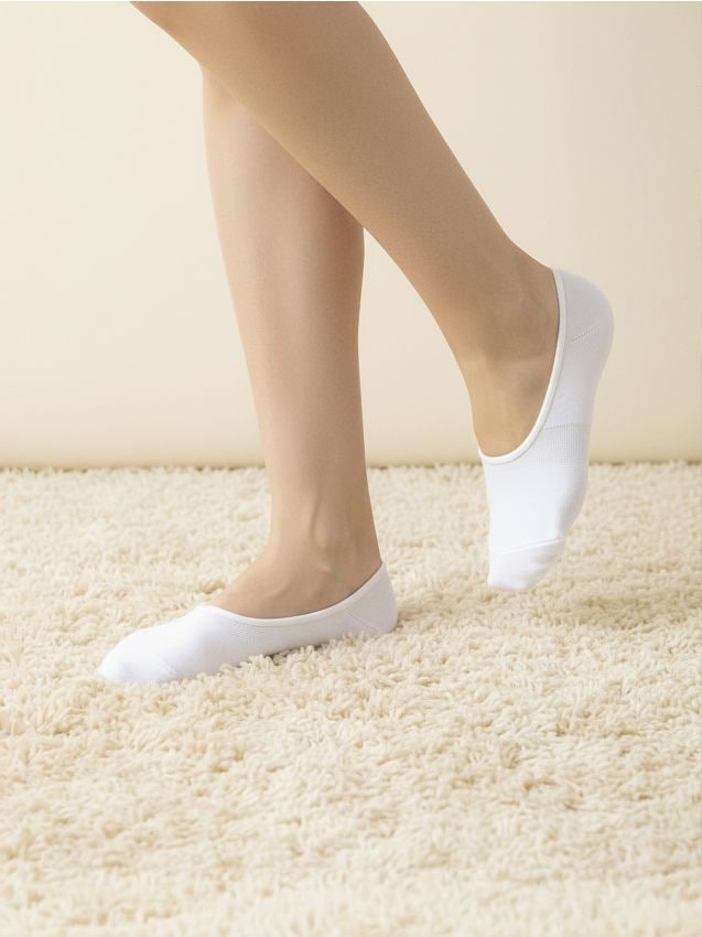 Sinsay - Set de 5 perechi de șosete - alb