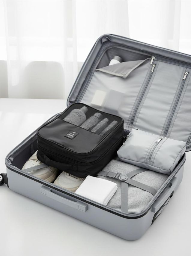 Sinsay - Cestovný organizér so sieťkou - čierna