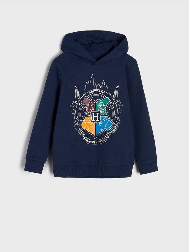 Sinsay - Bluză sport Harry Potter - bleumarin