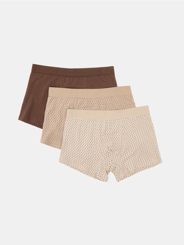 Sinsay - Pamučne bokserice na točkice 3 pack