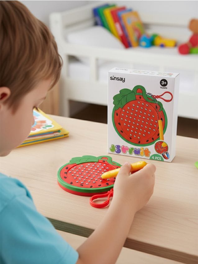 Sinsay - Jucărie educațională magnetică în formă de fruct - multicolor