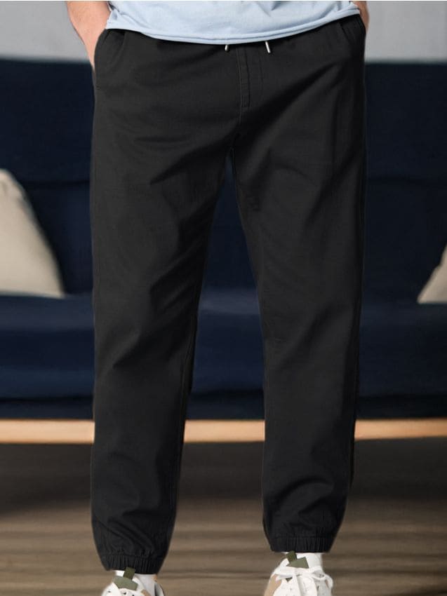 Sinsay - Pantaloni jogger - negru