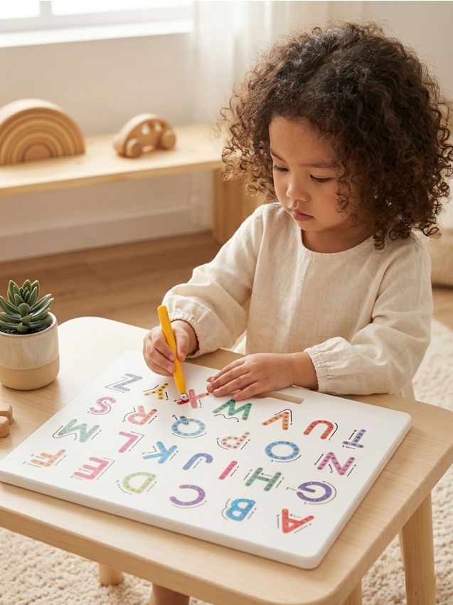 Sinsay - Tablă magnetică educativă pentru învățarea literelor - multicolor