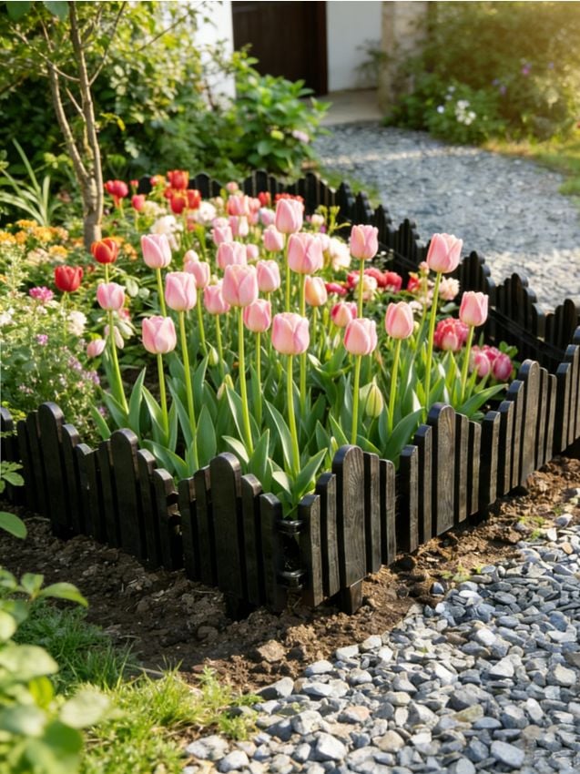 Sinsay - Garduri de grădină 4 pack - negru