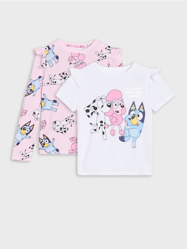 T-Shirts, 2er-Pack Bluey - SINSAY