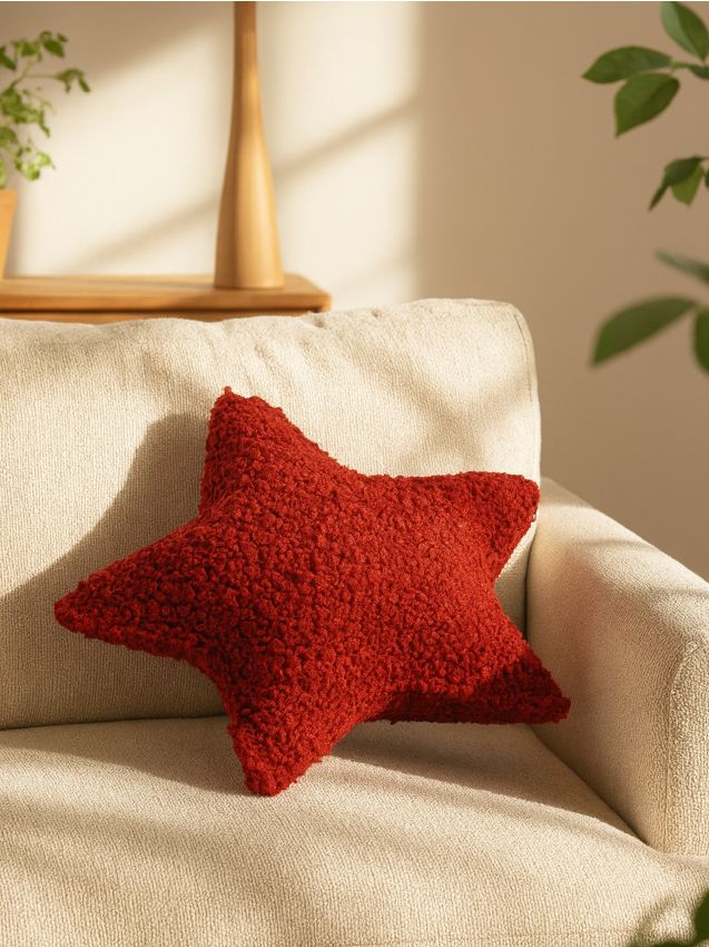 Sinsay - Ozdobný vankúš - červená