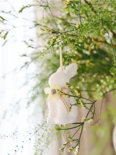 Velikonočni okraski v obliki zajčkov 2 pack