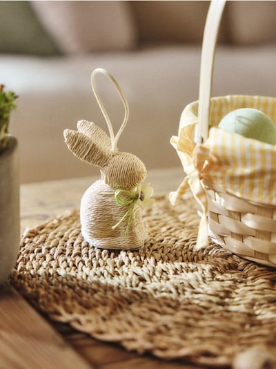 Velikonočni okraski v obliki zajčkov 2 pack