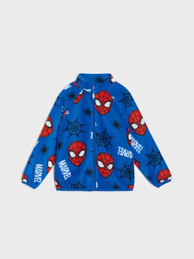 Fleece-Sweatshirt Spider-Man - SINSAY