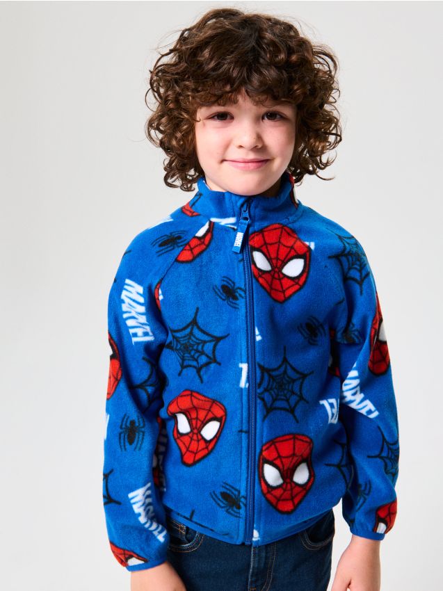Sinsay - Flīsa sporta džemperis Spider-Man