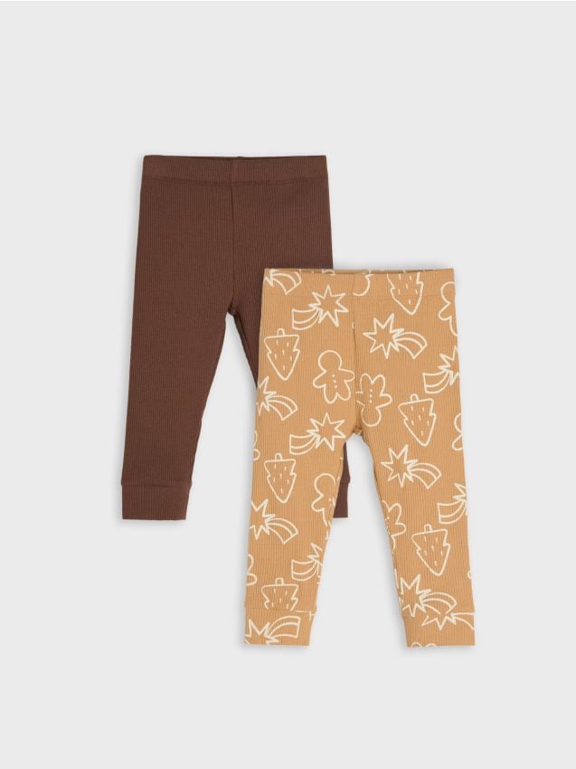 Sinsay - Súprava 2 legín - hyacintová