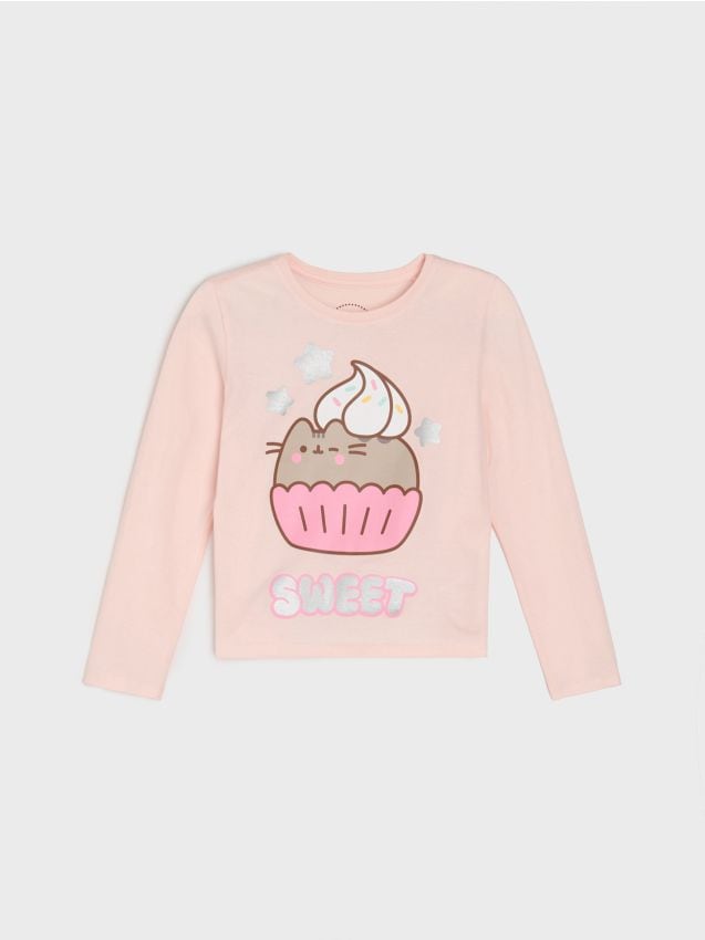 Majica dugih rukava Pusheen the Cat - SINSAY
