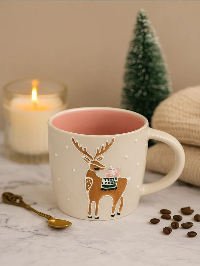 Sinsay - Hrnek s potlačou soba - béžová