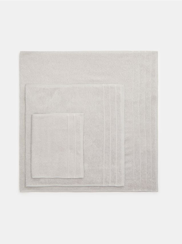 Sinsay - Set de prosoape 6 pack - gri deschis