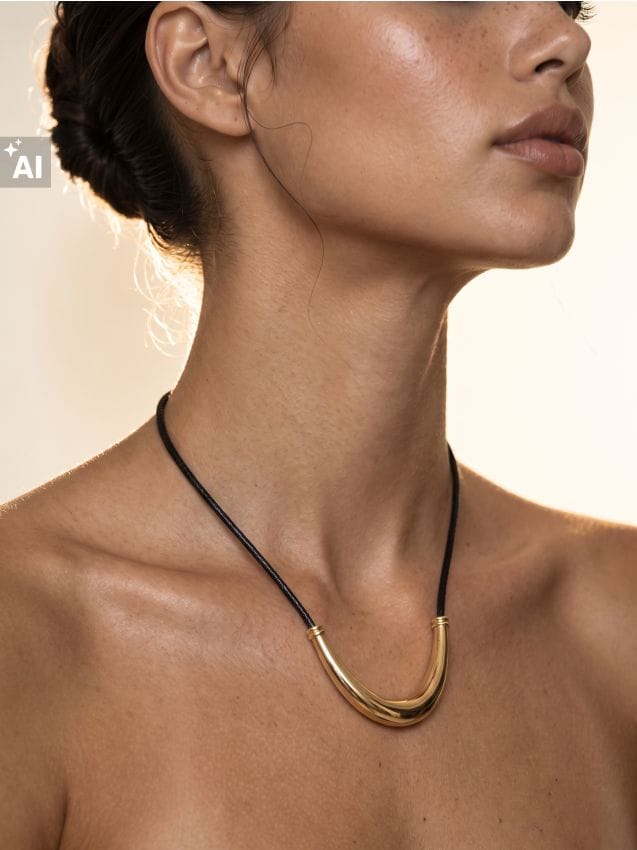 Sinsay - Necklace with decorative pendant