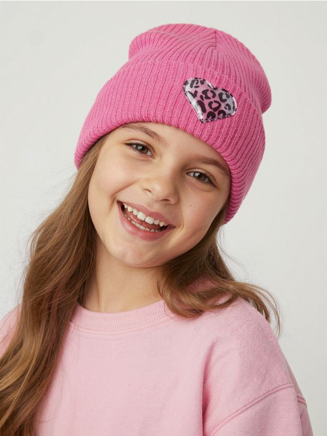 Sinsay - Čiapka beanie - ružová