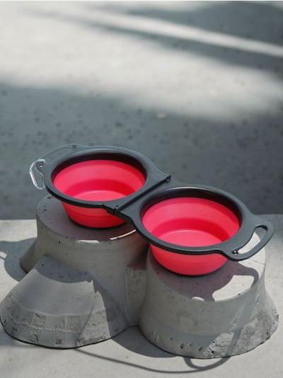 Kokkupandavad kausid koertele ja kassidele 2 tk