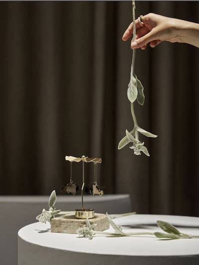 Candelabro in metallo