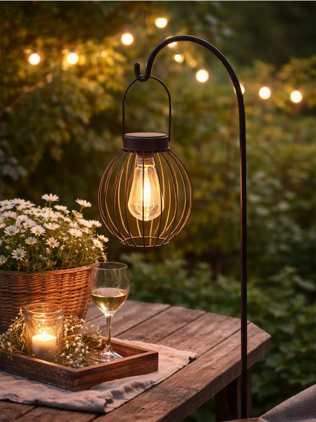 Sinsay - Lampion LED solar suspendat - corai