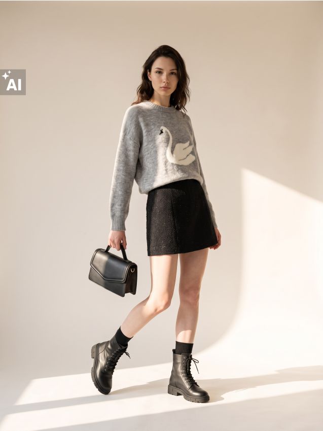 Sinsay - Pulover din amestec de lână și alpaca - gri deschis