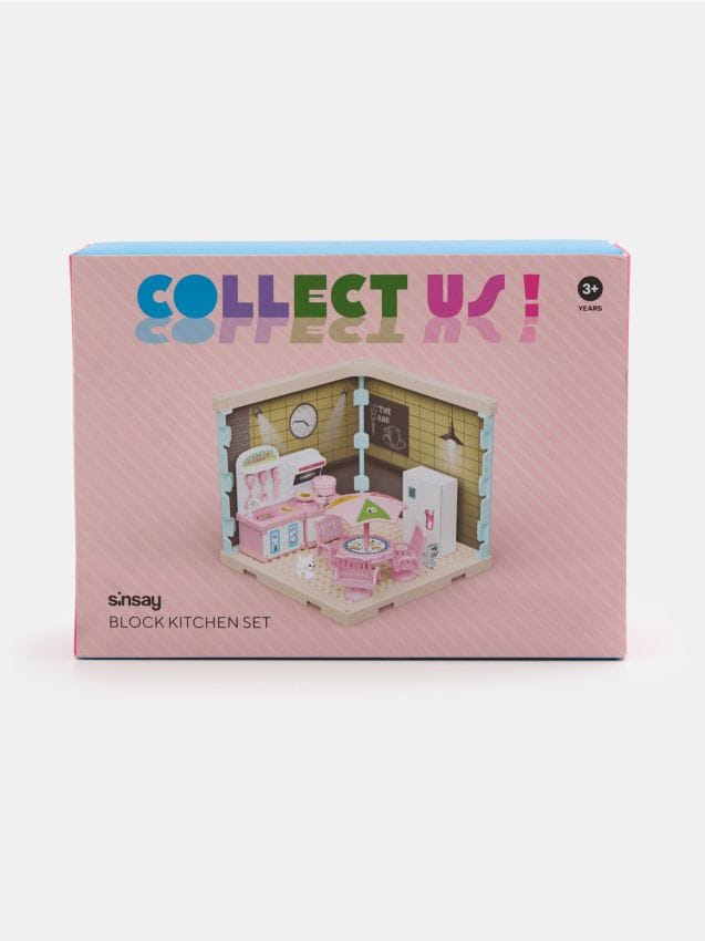 Sinsay - Hračka – Kuchynský set na zostavenie - ružová