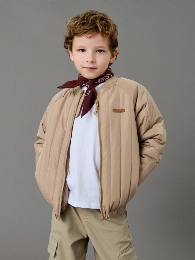 Sinsay - Kurtka bomberka - beżowy