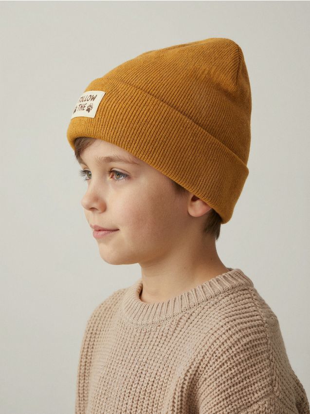 Sinsay - Čiapka beanie - jantárová