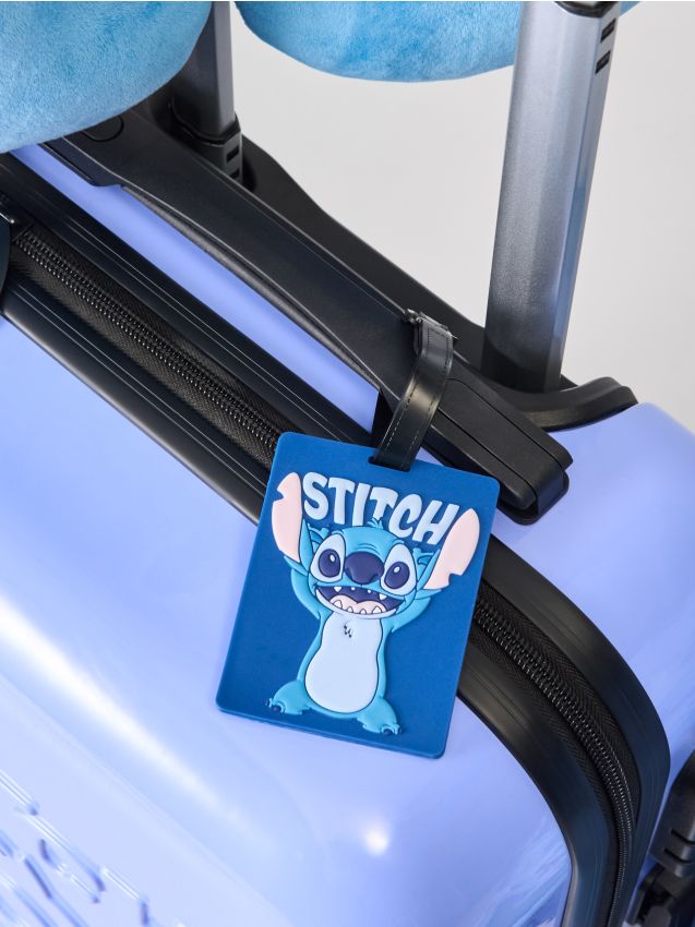 Sinsay - Etichetă pentru bagaj Stitch - bleumarin