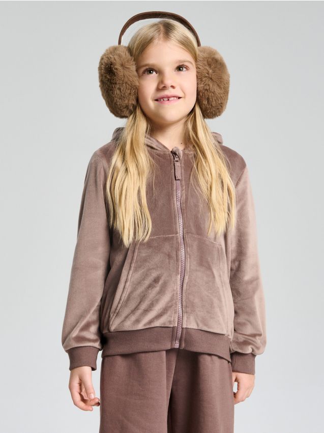 Sinsay - Mikina - kávová