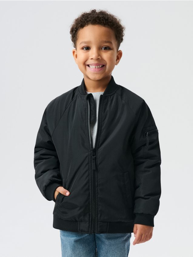 Sinsay - Geacă bomber - negru