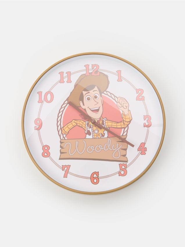 Sinsay - Ceas de perete rotund Toy Story - multicolor