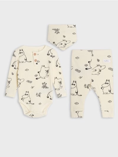 Bombažni komplet The Moomins