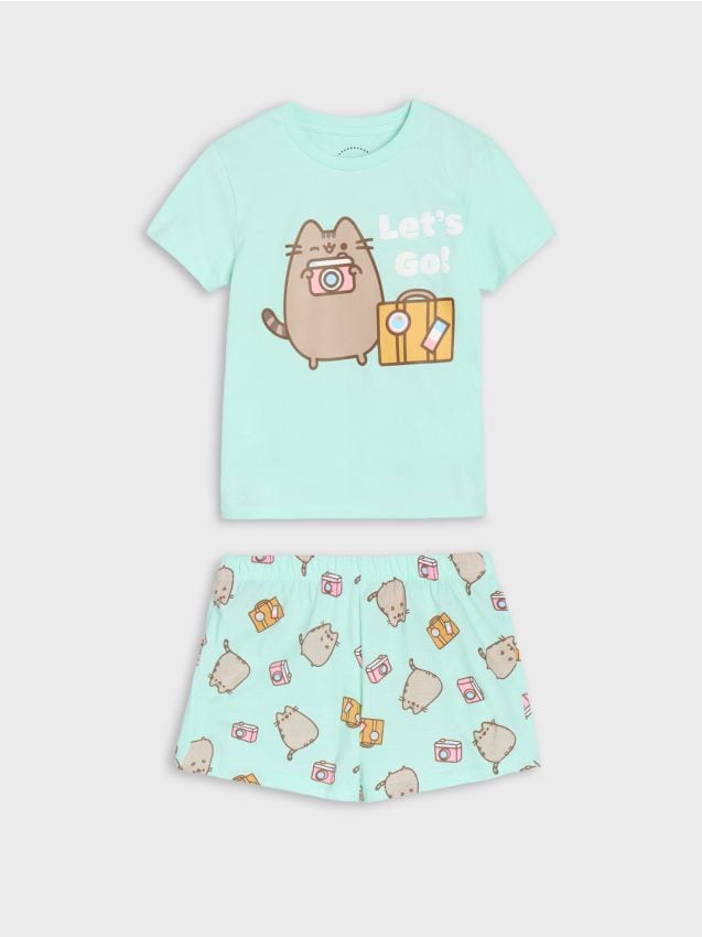 Kaheosaline pidžaamakomplekt Pusheen the Cat - SINSAY