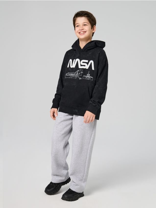 Sinsay - Pantaloni sport - gri deschis