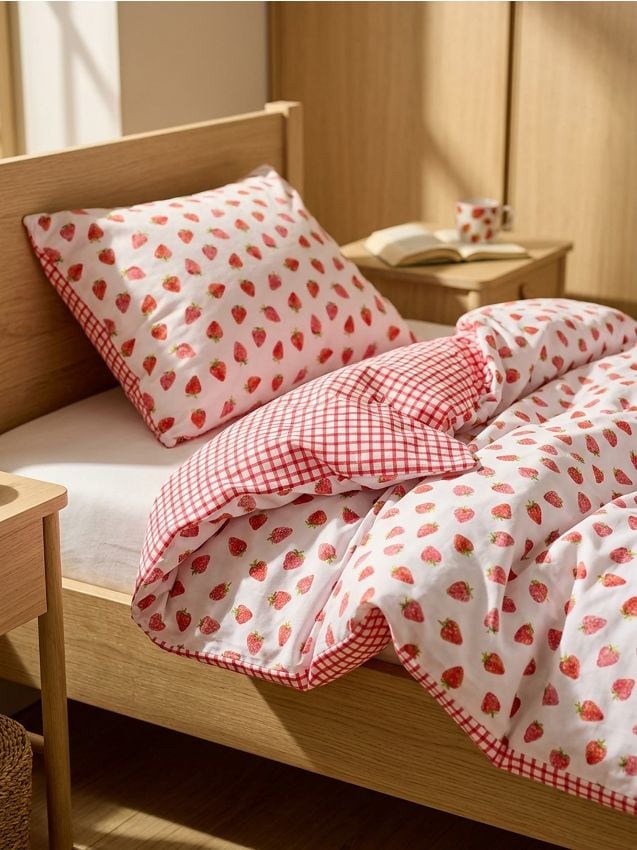 Sinsay - Set cu lenjerie de pat - roșu