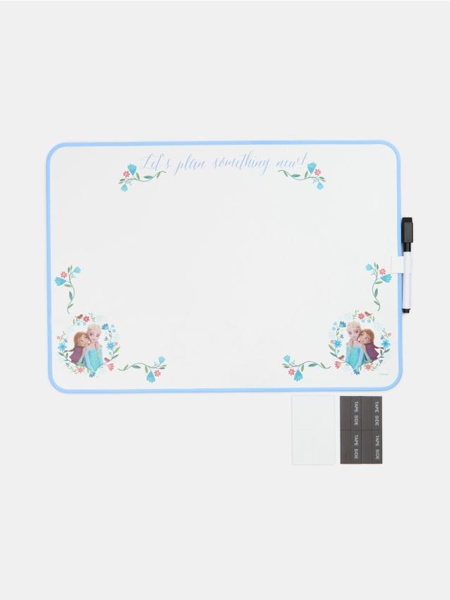 Sinsay - Tabuľa s mazateľným fixkou Frozen - svetlomodrá