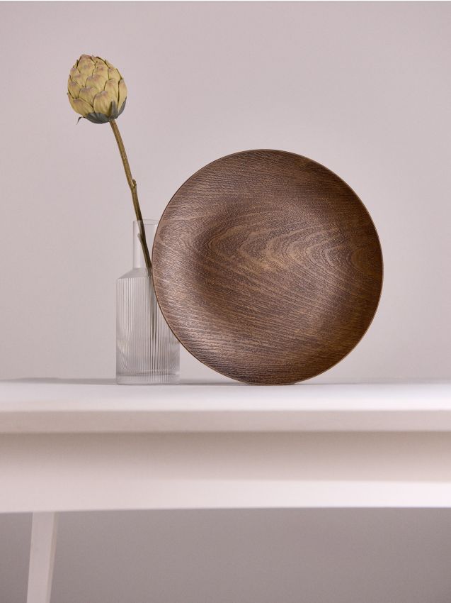 Sinsay - Okrúhly dekoratívny podnos - béžová