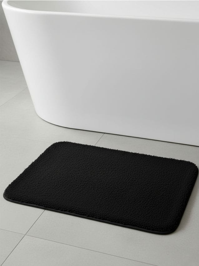 Sinsay - Covoraș de baie uni - negru