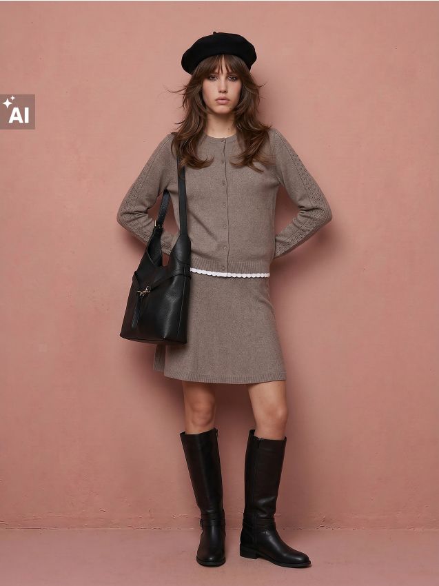 Sinsay - Cardigan cu model tricotat decorativ - altele