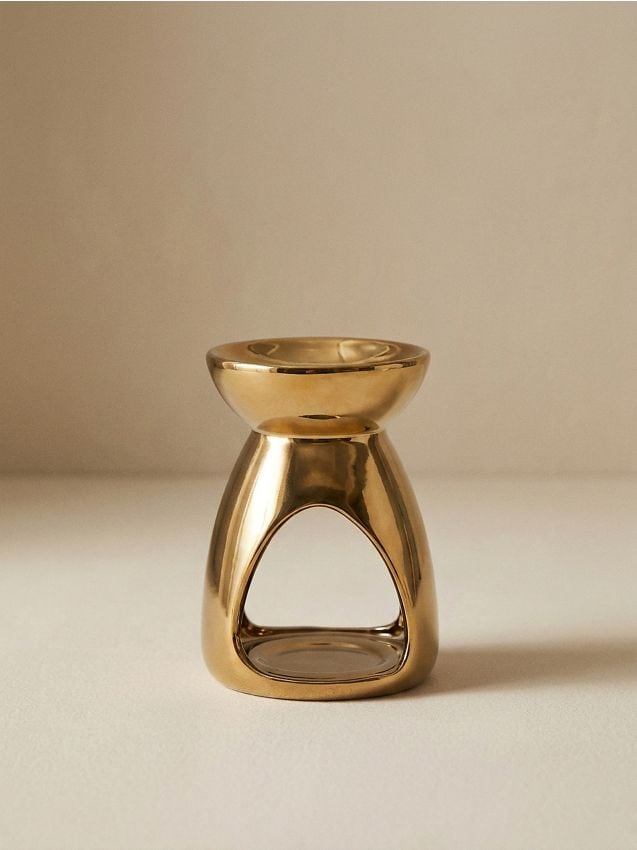 Sinsay - Lampă aromatică din ceramică pentru lumânare tip tealight - auriu