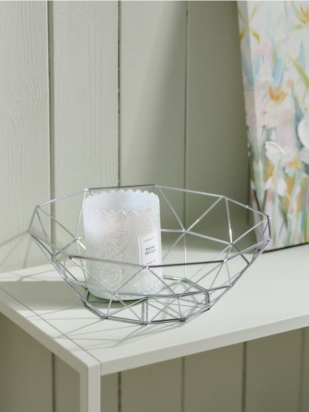 Sinsay - Bol decorativ - argintiu