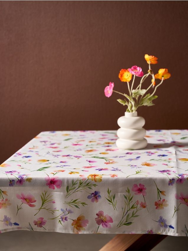 Sinsay - Față de masă cu model floral - multicolor