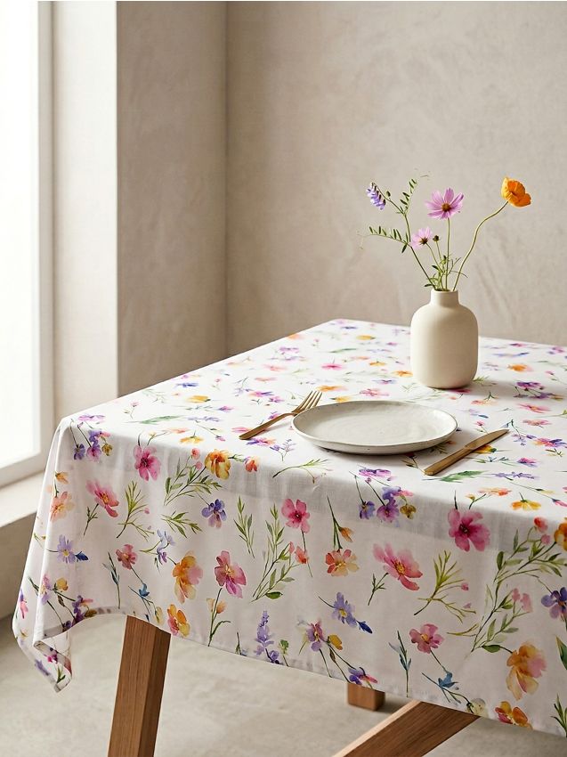 Sinsay - Față de masă cu model floral - multicolor