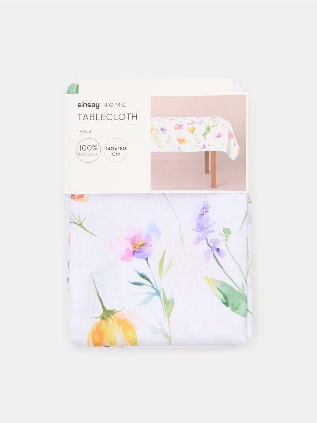 Sinsay - Obrus s kvetinovým vzorom - viacfarebná