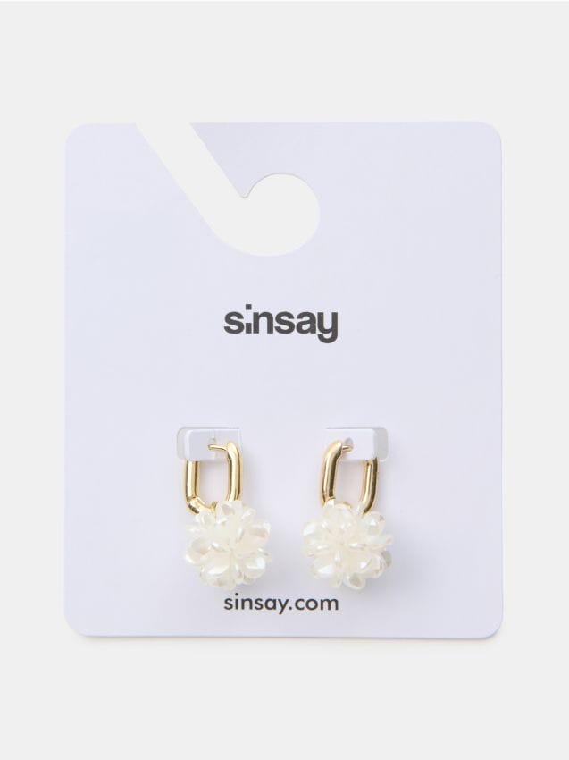Sinsay - Cercei În Formă De Flori - multicolor