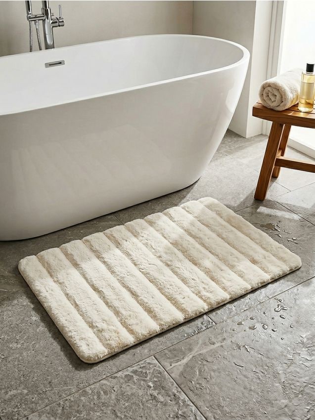 Sinsay - Covoraș, 60 x 90 cm - alb