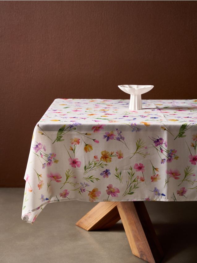 Sinsay - Față de masă cu motiv floral - multicolor