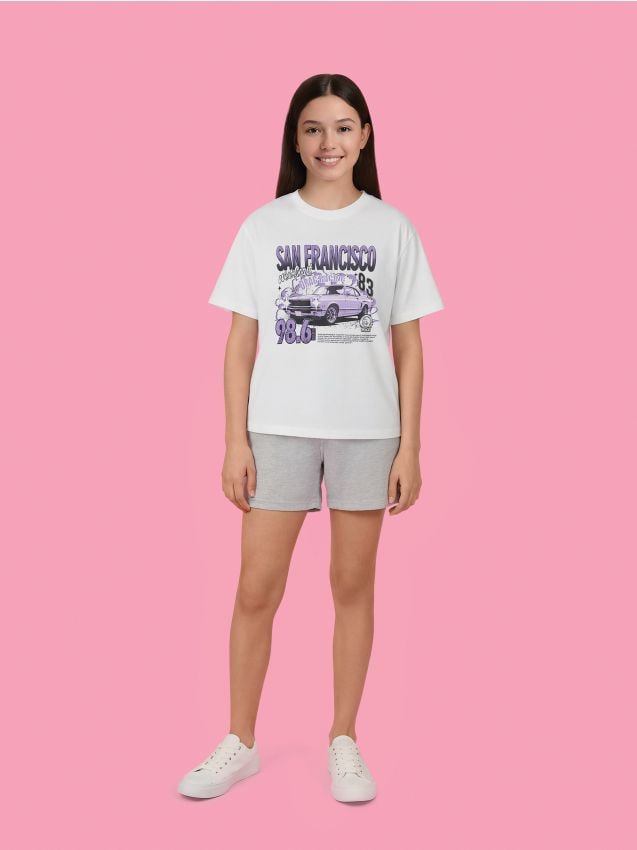 Sinsay - Pantaloni scurți cu buzunare - gri deschis